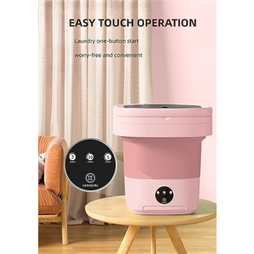 Efficient Portable Mini Washing Machine for Quick Laundry