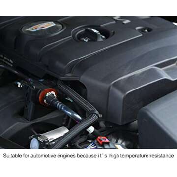 100ft - 1/4 inch PET Expandable Braided Sleeving – Black – Alex Tech Braided Cable Sleeve