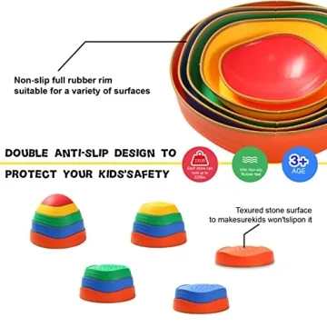 Durable Balance Stepping Stones for Fun and Learning