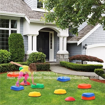 Durable Balance Stepping Stones for Fun and Learning