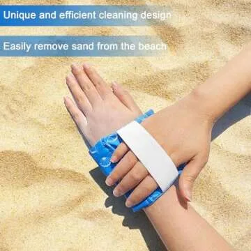 HSDMDMS Sand Remover for Beach, Sand Removal Bag, Must Haves Gift for Beach Vacation Camping Travel Trip Talc-Free