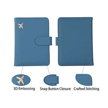 Melsbrinna RFID Passport Holder - Stylish Travel Organizer