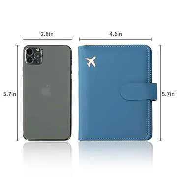Melsbrinna RFID Passport Holder - Stylish Travel Organizer