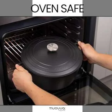 Nuovva Lightweight Dutch Oven – Non Stick Cooking Pot