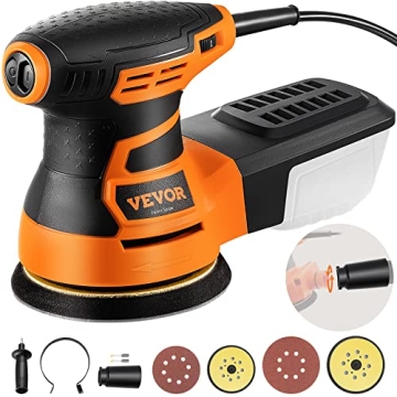 VEVOR 350W Random Orbit Sander 6 Speeds 13000 OPM