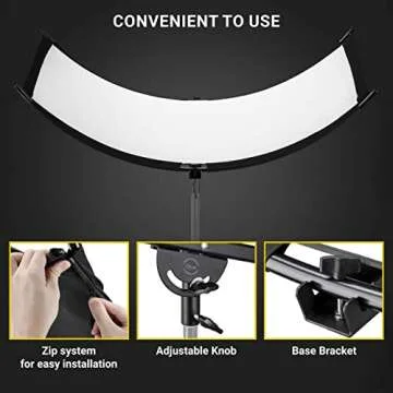 Glow ArcLight II Portable Photography Reflector Kit