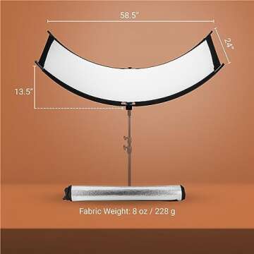 Glow ArcLight II Portable Photography Reflector Kit