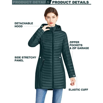 Stylish Women's Lightweight Puffer Jacket for Winter