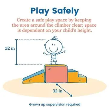 ECR4Kids SoftZone Little Me Wall Climb and Slide Playset