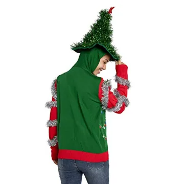 Men’s Ugly Christmas Sweater Unisex Novelty Pullover
