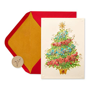 Elegant Papyrus Christmas Cards Boxed with Envelopes (12 Count)