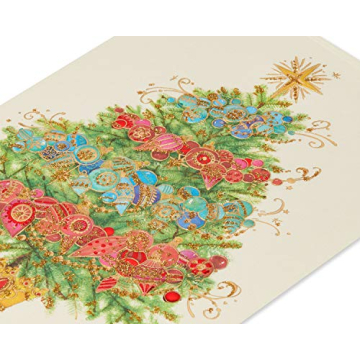 Papyrus Boxed Christmas Cards with Envelopes for Holiday Cheer