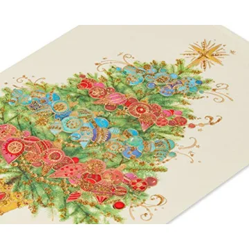 Papyrus Boxed Christmas Cards with Envelopes for Holiday Cheer