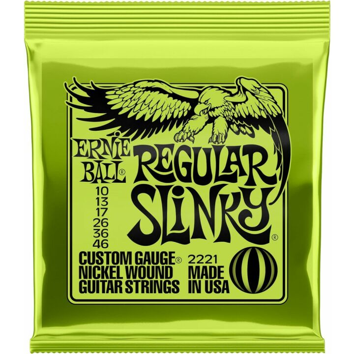Ernie Ball Regular Slinky Guitar Strings 10-46