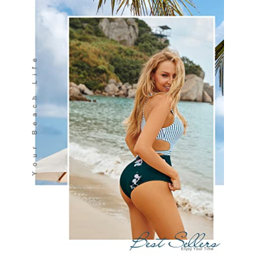 Stylish MOLYBELL Women's One Piece Monokini Swimwear