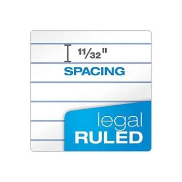 TOPS 75330 Legal Pads - Durable & Economical Note-Taking