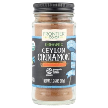 Frontier Co-op Organic Ceylon Cinnamon | Premium Organic Spice for Health & Flavor