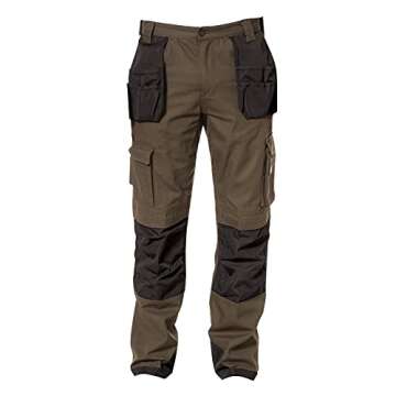 Caterpillar Men's Trademark Work Pants - Durable Cargo Pants with Comfort and Utility