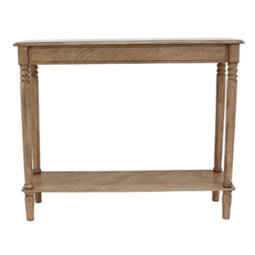 Elegant Decor Therapy Console Table with Storage Shelf
