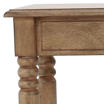 Elegant Decor Therapy Console Table with Storage Shelf