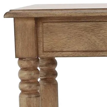 Elegant Decor Therapy Console Table with Storage Shelf