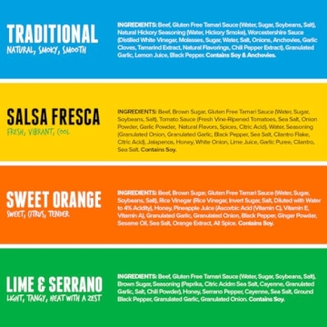 Baja Jerky Snack Pack - Flavorful Gluten-Free Variety