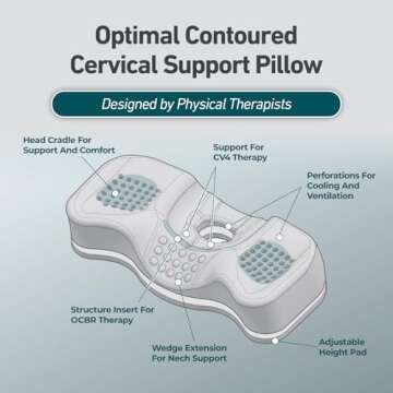 Kanuda Piano Air Pillow: Premium Orthopedic Comfort