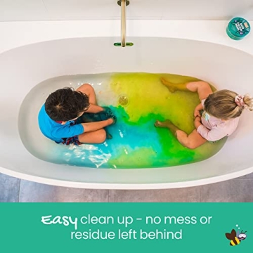 Honeysticks Non-Toxic Bath Color Drops Kids Safe Vibrant Fun