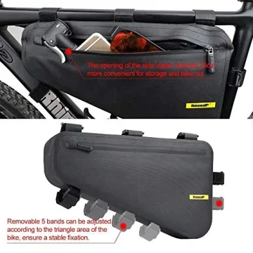 Waterproof Rhinowalk Bike Frame Bag for Cyclists