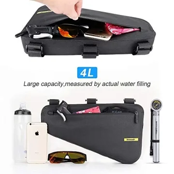 Waterproof Rhinowalk Bike Frame Bag for Cyclists