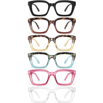 Miyya Oprah Style Reading Glasses for Women – Fashionable Blue Light Blocking Eyewear