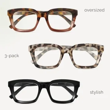 Miyya Oprah Style Women's Blue Light Reading Glasses