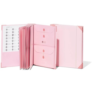 Savor | The Folio Document Organizer™ | Custom Dyed Cloth Bound Expanding File Folder for Importan...