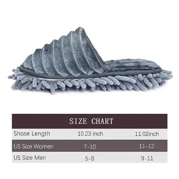 Unisex Microfiber Cleaning Slippers for Home Comfort