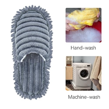 Unisex Microfiber Cleaning Slippers for Home Comfort