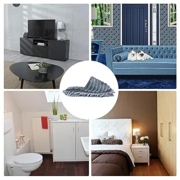 Unisex Microfiber Cleaning Slippers for Home Comfort