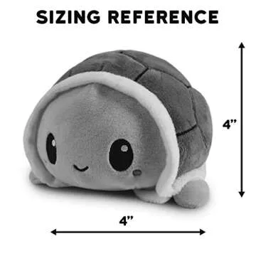 Cute Reversible Turtle Plushie Perfect for Emotional Connection