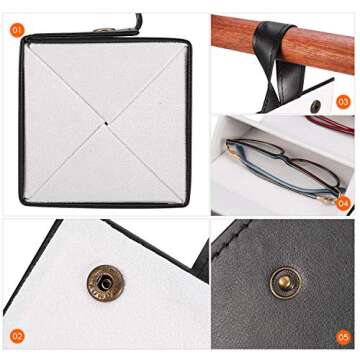 SMARTTOP Eyeglass Organizer Collector Multi Slot Storage