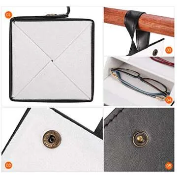 SMARTTOP Eyeglass Organizer Collector Multi Slot Storage