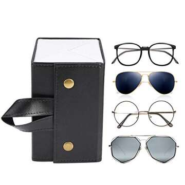 SMARTTOP Eyeglass Organizer Collector Multi Slot Storage