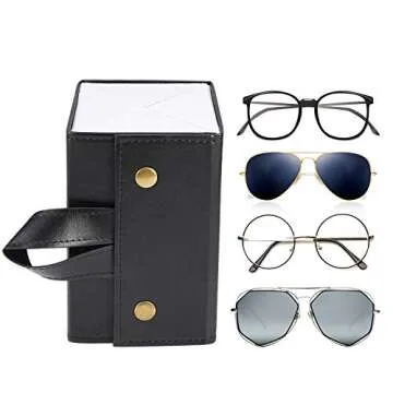 SMARTTOP Eyeglass Organizer Collector Multi Slot Storage