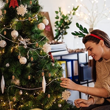 Deloky Mini Hanging Pine Cones - Perfect for Holiday Crafts