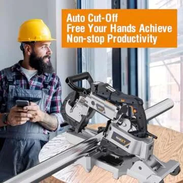 MAXXT 10 Amp Bandsaw & Table Saw - Portable Cutting Tool