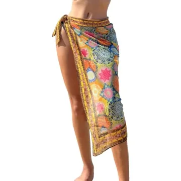 SOLY HUX Sarong Wraps for Beach & Swimwear Cover-up