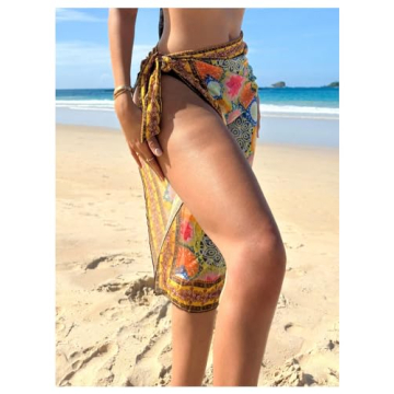 SOLY HUX Sarong Wraps for Beach & Swimwear Cover-up