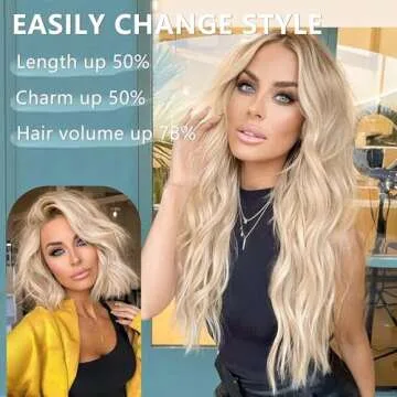 ALXNAN Clip in Extensions for Full Volume and Length