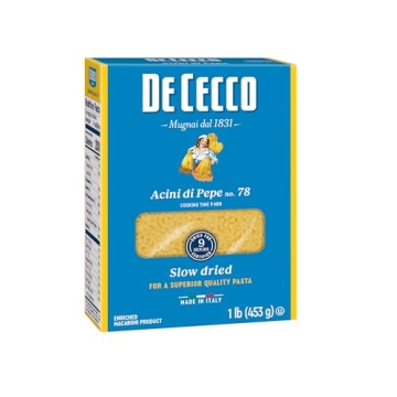 De Cecco Acini Di Pepe Pasta 16oz Quality for Soups