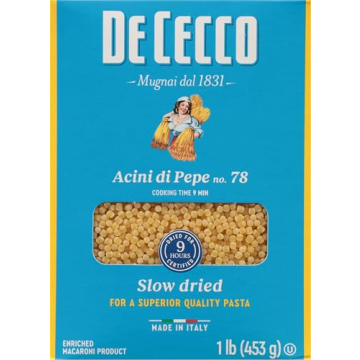De Cecco Acini Di Pepe Pasta 16oz Quality for Soups