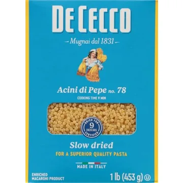 De Cecco Acini Di Pepe Pasta 16oz Quality for Soups