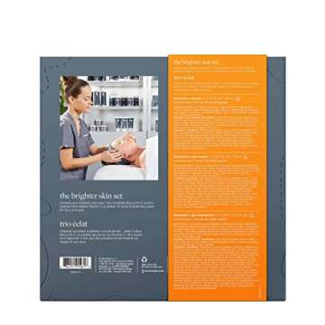 Dermalogica The Brighter Skin Set: BioLumin-C Serum (1 fl oz) BioLumin-C Eye Serum (.5 fl oz) BioLumin-C Gel Moisturizer (1.7 fl oz)